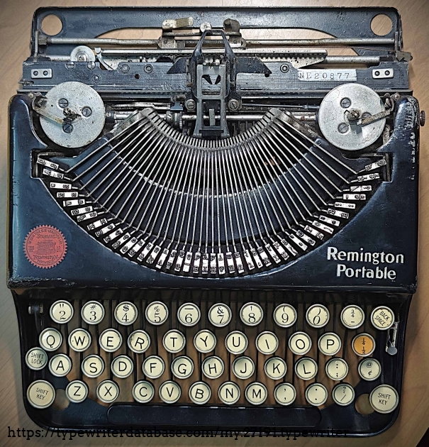 Top view, carriage off.