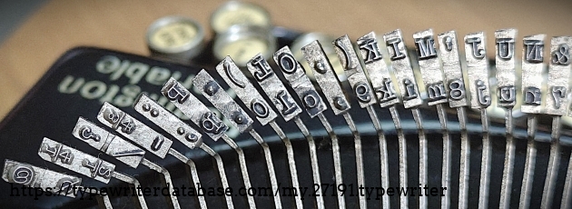 Type slug closeup, right end of basket.