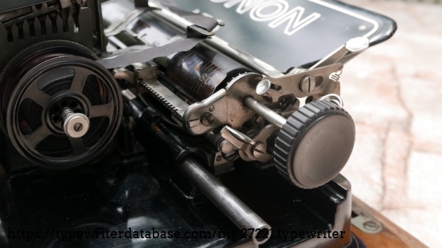 Platen release, line shift, carriage release, stepping .. all on the right hand side of the platen.