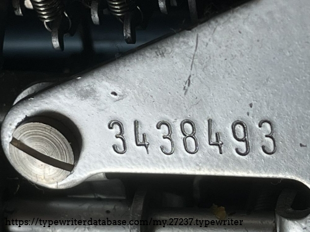 Detail: Serial No. 3.438.493