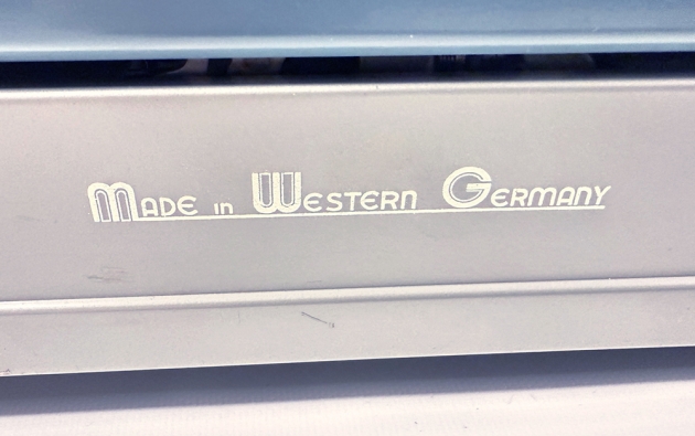 Torpedo "18b" from the back, detail...