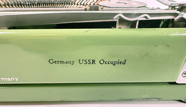 Groma "Kolibri" from the back, detail...