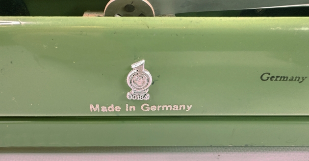 Groma "Kolibri" from the back, detail...