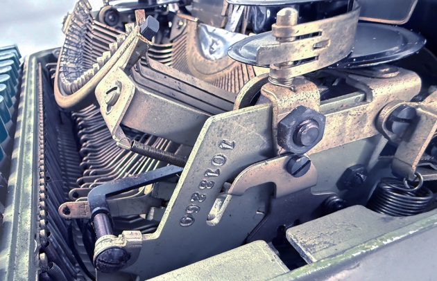 Aztec (Groma) "800" serial number location...