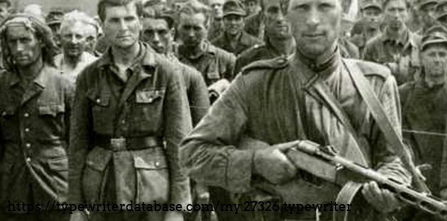 German soldiers captured by Russians in Romania after the collapse of the front.