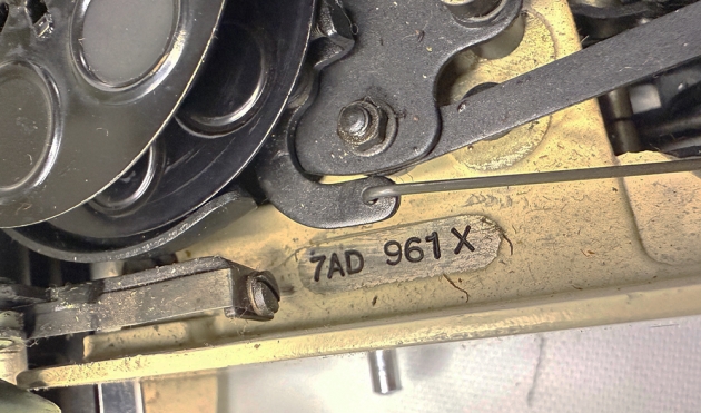 Imperial "Good Companion 7" serial number location...