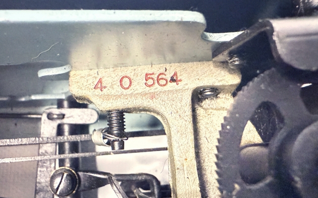 Imperial "Good Companion 4" serial number location...