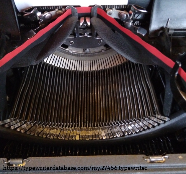 Secthon (yes, the ribbon is uipside down, it's how they wound it.  Rewind in works!