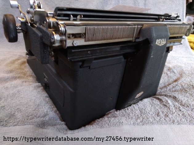 Tabulator rack / backside, left