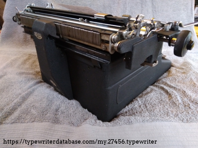 Tabulator rack / backside, right