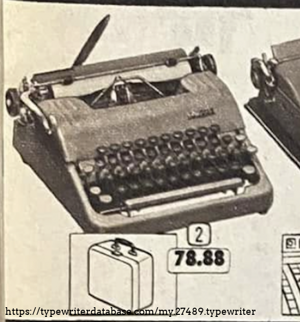 The accompanying image of the listing in the catalog