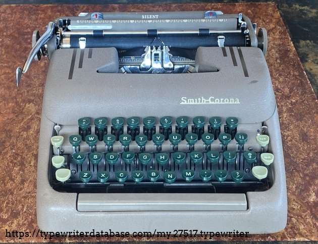 Full frontal view of 1949 SC Silent