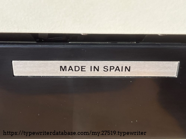 Detail: country of manufacture