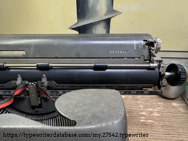 This is what&rsquo;s left of the model name, &ldquo;retarial.&rdquo;