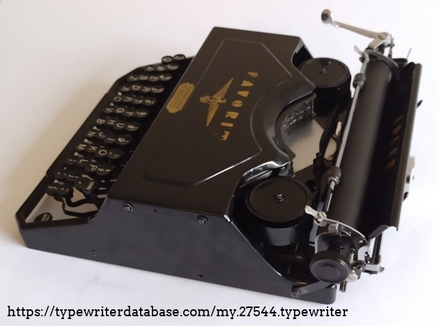 Another view, carriage locked