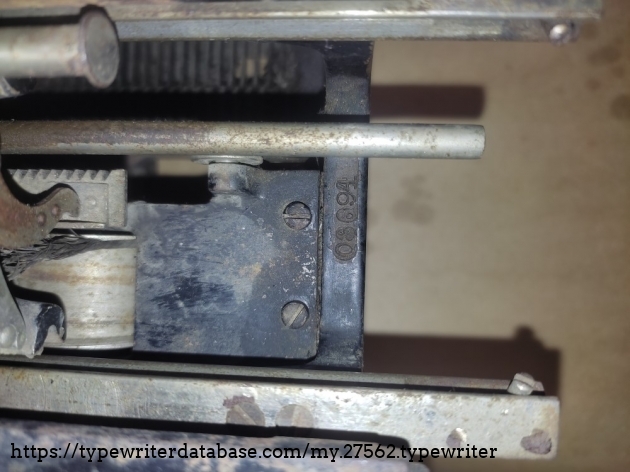 Serial number on the left side. Please correct me if it is 03694