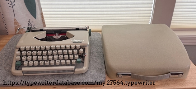 Next to the cover/case.