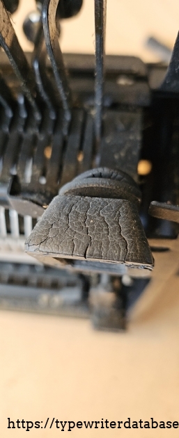 the remaining RS front foot.