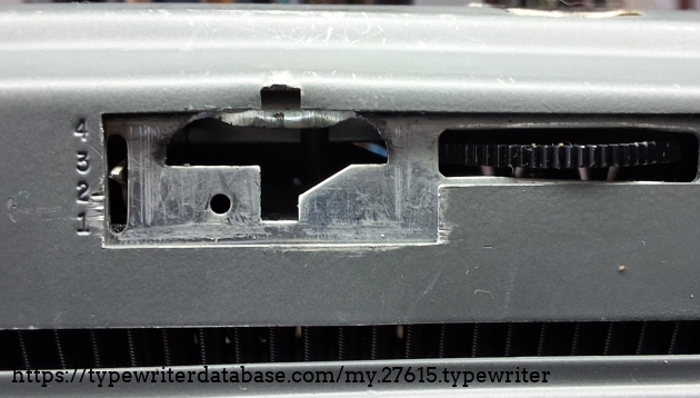 The key touch control setting mechanism.