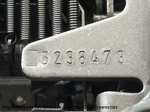 Detail: serial no. 5.238.473