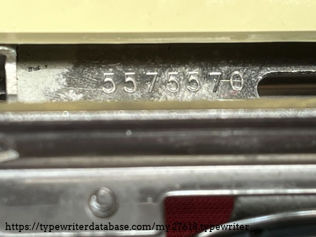 Detail: serial no. 5.575.570