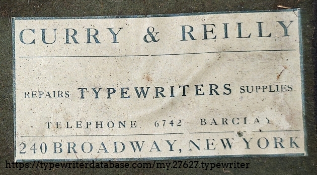 Original dealer sticker #2.