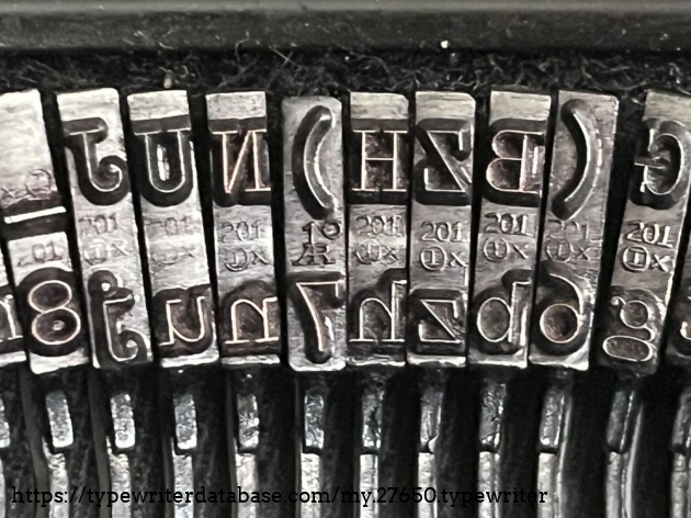 Detail: type slugs