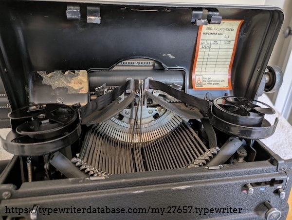 Check out that last service date - 1968 was well over 50 years ago!