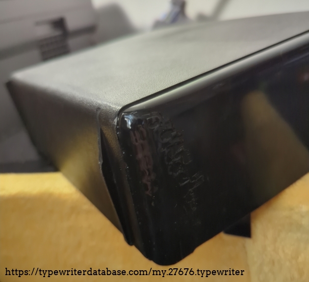 A plastic epoxy repair I affected due to a large (and growing) crack in the case top.