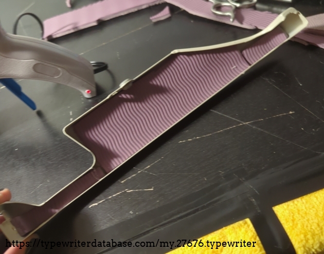 Yoga mat added to the right side exterior panel.