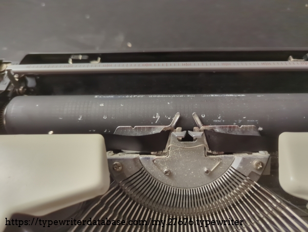 Platen before cleaning.