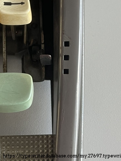 Detail: ribbon colour selector