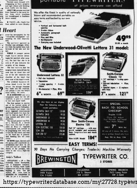 The best manual portable produced the iconic - Olympia SM9 SM9/13. Money talks and the bs walks.