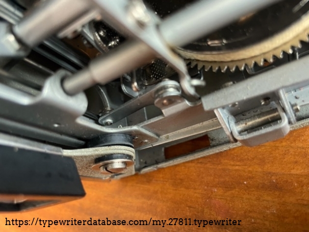 Bushings appear to have been replaced