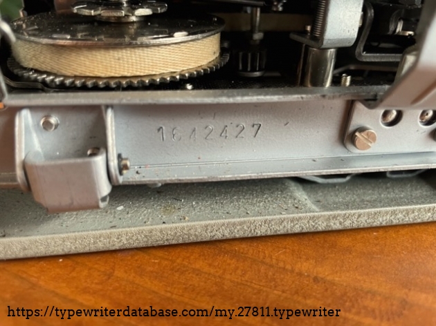 Serial number 1642427