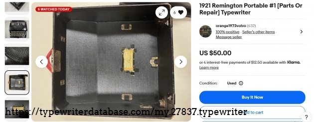 Case top cover, underside.