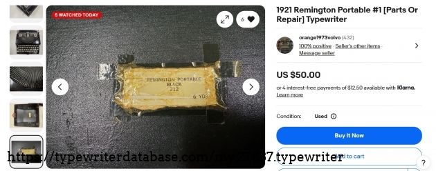 Case top cover, underside detail of ID label with ribbon spec.