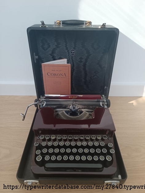 reprint of original user manual