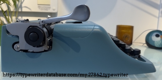 Return lever is inclined towards the front. Haven been able to fix it.