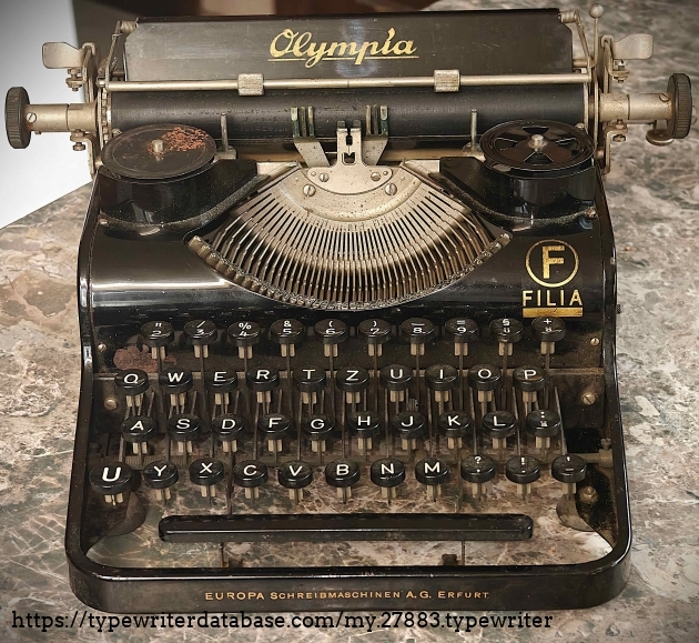Front, before cleaning.