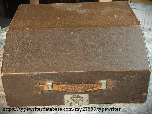 Case exterior, front.