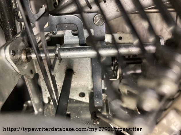 Larger segment pivot rod and modified mounts to frame.