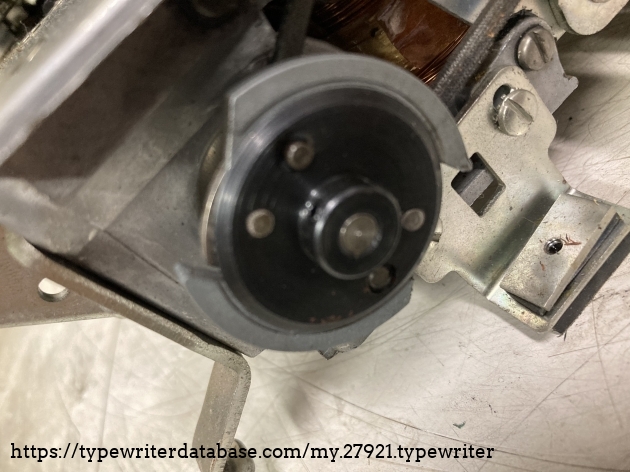 larger motor clutch assembly.