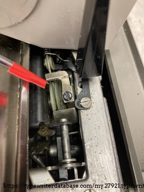 Part of the return mech drive system.