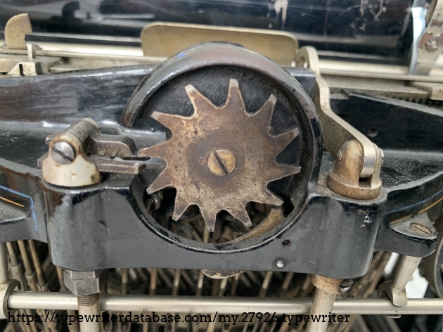 Escapement mechanism.