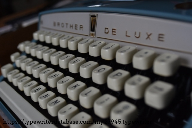 Unique angle showing front badging/keys.