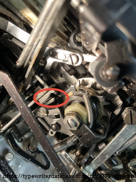 both silencer spring and rubber on escape