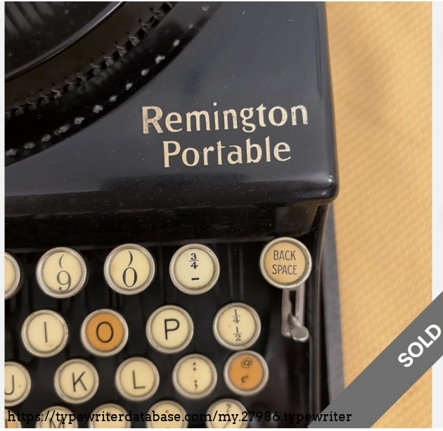 Remington name decal.