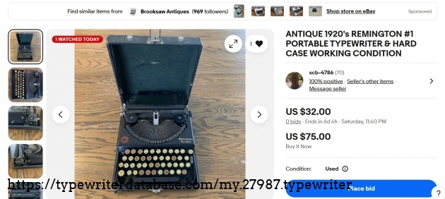 Main listing page.