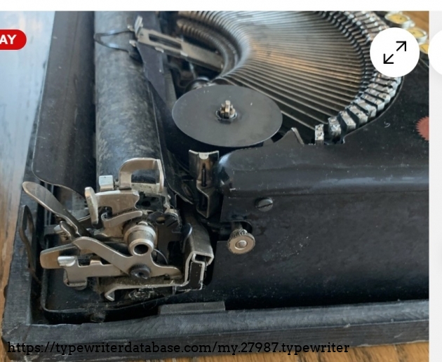 Left carriage detail.